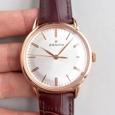 ND공장 제니스 엘리트 금장 흰판 Zenith Elite RG/White Dial