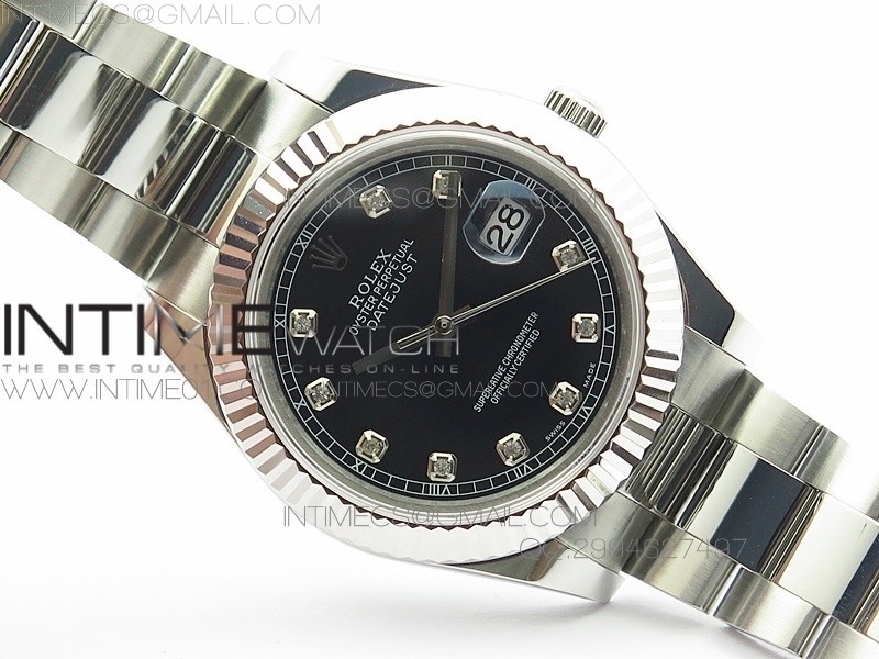 BP공장 V2 롤렉스 데이저스트2 스틸 블랙 텐포인트 Rolex DateJust2 SS&Black Dial 10Point 브레스렛