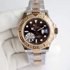 JF 롤렉스 요트마스터 콤비 갈판 116622 Rolex Yacht Master RG Combi Brown Dial 3135무브