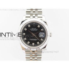 BP공장 V2 롤렉스 데이저스트2 스틸 블랙다이얼 다이아인덱스 Rolex DateJust2 SS&Black Dial Diamond Index 신형브레스렛