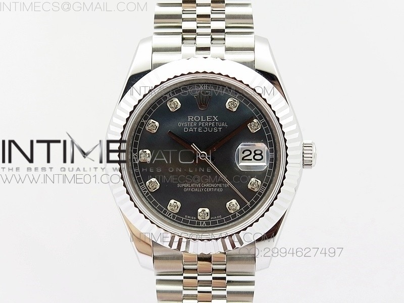 BP공장 V2 롤렉스 데이저스트2 스틸 자개다이얼 다이아인덱스 Rolex DateJust2 SS&MOP Dial Diamond Index 신형브레스렛