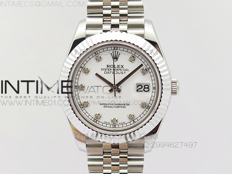 BP공장 V2 롤렉스 데이저스트2 스틸 화이트다이얼 다이아인덱스 Rolex DateJust2 SS&White Dial Diamond Index 신형브레스렛