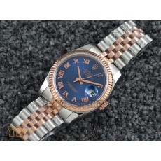 BP공장 롤렉스 데이저스트1 로즈골드 콤비 블루 다이얼 로만인덱스 Rolex Datejust1 RG Combi Blue Dial Roman Index 쥬빌레 브레이슬릿