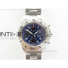 무명공장 브라이틀링 스틸피쉬 크로노그래프 스틸 블루다이얼 Breitling Steelfish Chronograph SS/Blue Dial 브레이슬릿