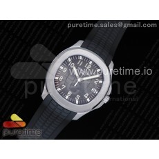 KM공장 파텍필립 아쿠아넛 5167 스틸 그레이다이얼 블랙러버스트랩 Aquanaut 5167 SS Gray Dial on Black Rubber Strap A324 Clone