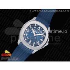 KM공장 파텍필립 아쿠아넛 5167 스틸 블루다이얼 블루러버스트랩 Aquanaut 5167 SS Blue Dial on Blue Rubber Strap A324 Clone