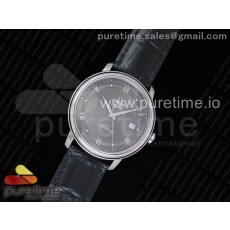 MK공장 v4 오메가 드빌 스틸 그레이다이얼 블랙가죽스트랩 De Ville SS Gray Dial on Black Leather Strap MIYOTA 9015 V4