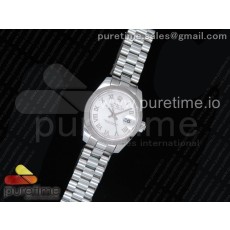 WF공장 롤렉스 데이저스트26 레이디즈 스틸 화이트다이얼 폴리싱베젤 프레지던트브레이슬릿 Datejust 26 Ladies SS White Dial Polished Bezel on SS President Bracelet