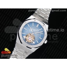 오데마피게 로얄오크 스틸 투어빌론 블루 글라데이션다이얼 브레이슬릿 Royal Oak SS Tourbillon Blue Gradient Textured Dial on SS Bracelet