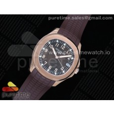 ZF공장 파텍필립 아쿠아넛 로즈골드 금통 브라운다이얼 러버스트랩 Aquanaut 5167R RG Brown Dial on Brown Rubber Strap 324CS (Free box)