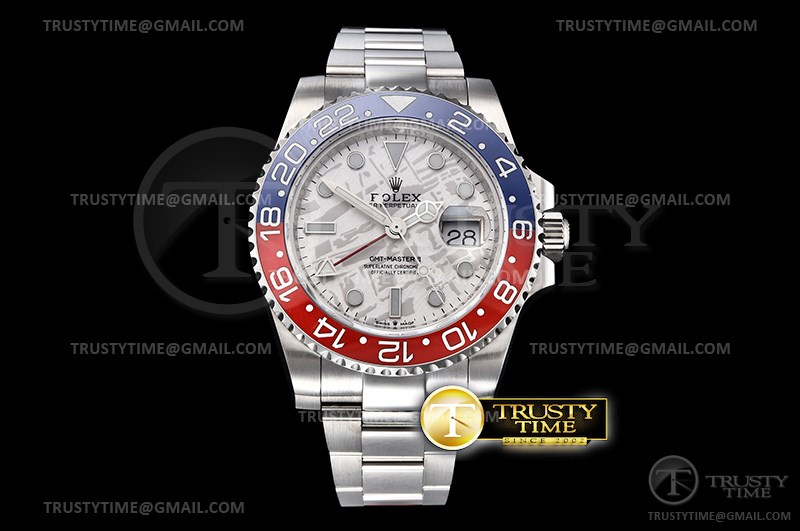 BP공장 롤렉스 GMT마스터2 운석스타일다이얼 브레이슬릿 GMT II 126719BLRO Pepsi SS/SS BP Asia 2813 CHS