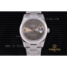 BP공장 데이저스트 36MM 그레이다이얼 브레이슬릿 Datejust 36mm BP High Grade Gray Dial SS Bracelet A2813