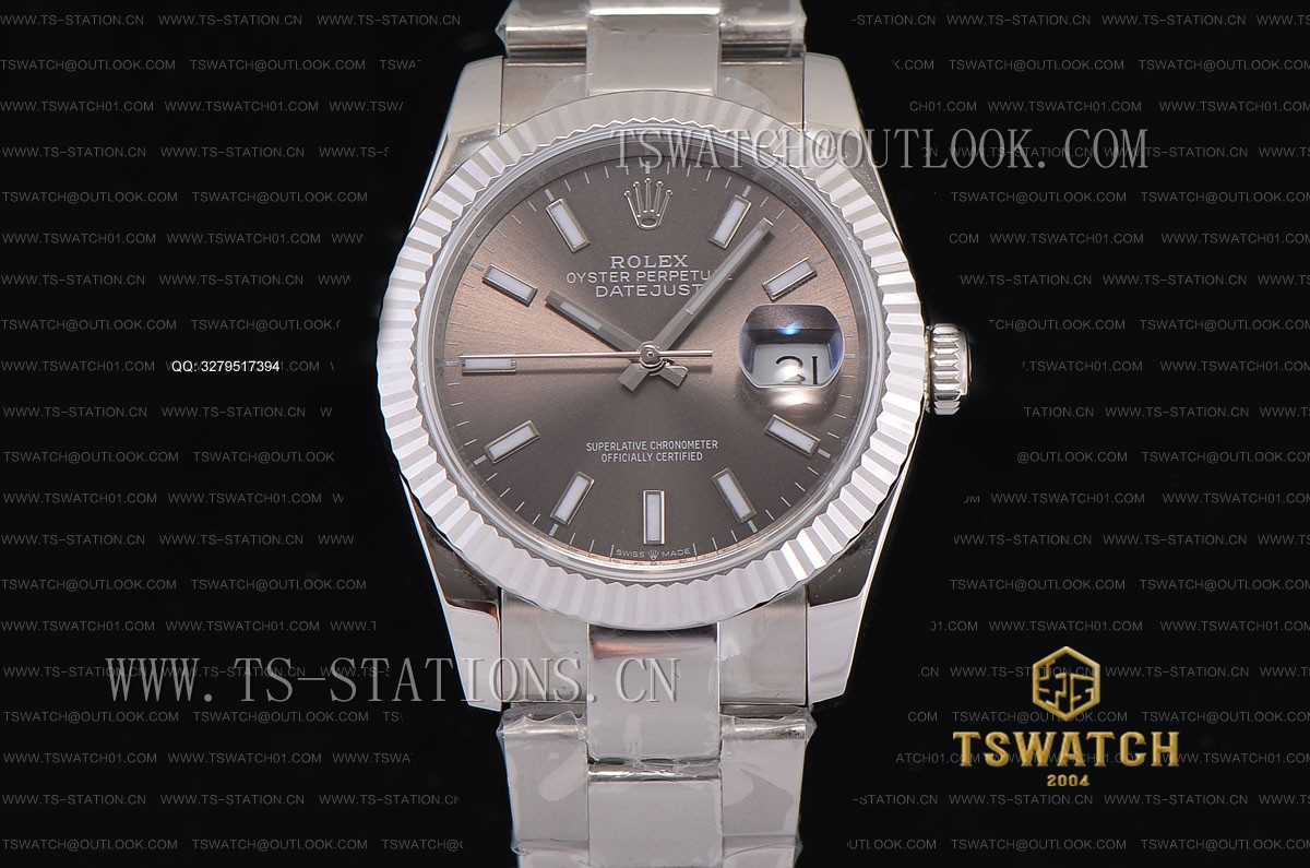 BP공장 데이저스트 36MM 그레이다이얼 브레이슬릿 Datejust 36mm BP High Grade Gray Dial SS Bracelet A2813