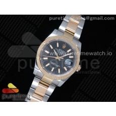 GM공장 롤렉스 데이저스트 36 옐로우골드콤비 포금 블랙다이얼 브레이슬릿 DateJust 36 SS/YG Wrapped 116233 Black Dial Stick Markers on SS/YG Wrapped Oyster Bracelet A2836