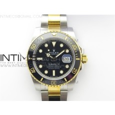 D1공장 롤렉스 서브마리너 흑콤 포금 Submariner 116613 LB SS/YG Blue 18K Wrapped gold SS/YG Case and Bracelet A2824