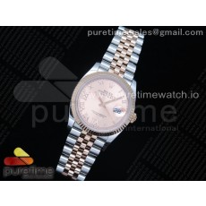 EW공장 롤렉스 데이저스트 36 로즈골드콤비 로즈골드다이얼 쥬빌레브레이슬릿 DateJust 36 SS/RG 126231 Rose Gold Dial Roman Markers on Jubilee Bracelet A3235