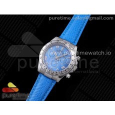 OX공장 데이토나 블루다이얼 가죽스트랩 Daytona 116519 Blue Dial on Blue Leather Strap A7750