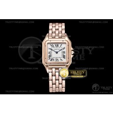 KOR공장 까르띠에 팬더 로즈골드 금통 화이트다이얼 Panthere De Cartier Ladies RG/RG Wht KOR Swiss Quartz