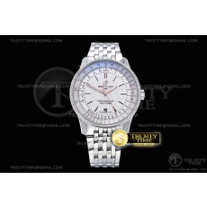 V7공장 브라이틀링 내비타이머 41MM 화이트다이얼 Navitimer 1 41mm SS/SS White V7F A2824