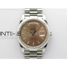 BP공장 롤렉스 데이데이트 40미리 로골다이얼 2836 Day-Date 40mm 228239 BP New Dial Version 904 SS RG Stick Markers Dial on SS President Bracelet A2836