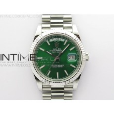 BP공장 롤렉스 데이데이트 40미리 그린다이얼 2836 Day-Date 40mm 228239 BP New Dial Version 904 SS Green Stick Markers Dial on SS President Bracelet A2836