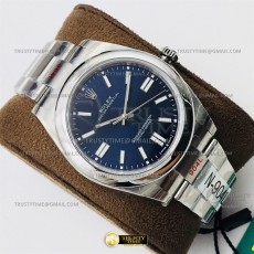 DR공장 오이스터 41미리 블루다이얼 Oyster Pert. 41mm 124300 SS/SS Blue DRF A3230