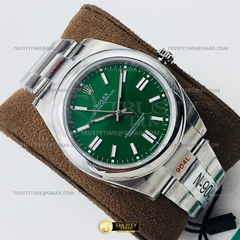 DR공장 오이스터 41미리 그린다이얼 Oyster Pert. 41mm 124300 SS/SS Green DRF A3230