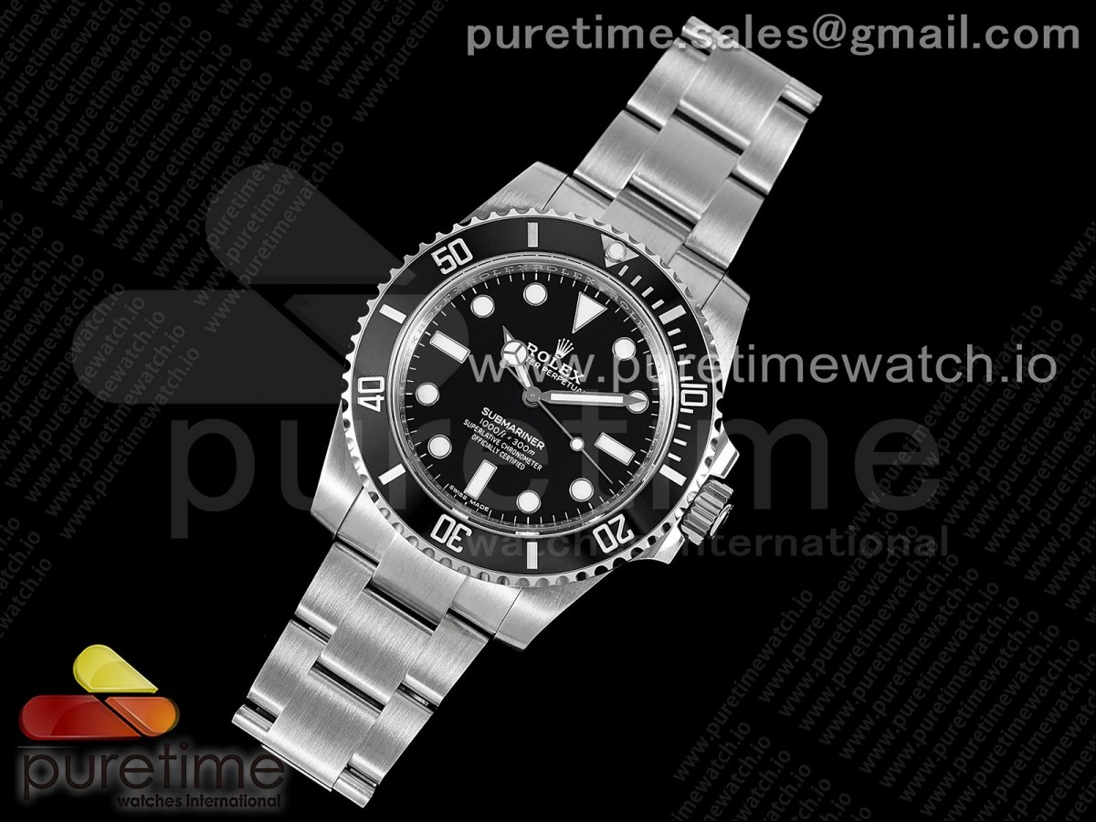 VS공장 롤렉스 서브마리너 논데이트 3130 Submariner 114060 No Date Black Ceramic 904L Steel VSF 1:1 Best Edition VS3130