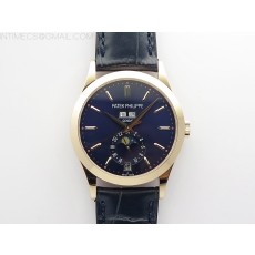 GR공장 애뉴얼 캘린더 로골 블루다이얼 가죽스트랩 Annual Calendar Complications 5396 RG GRF Best Edition Blue dial on Blue leather strap A324