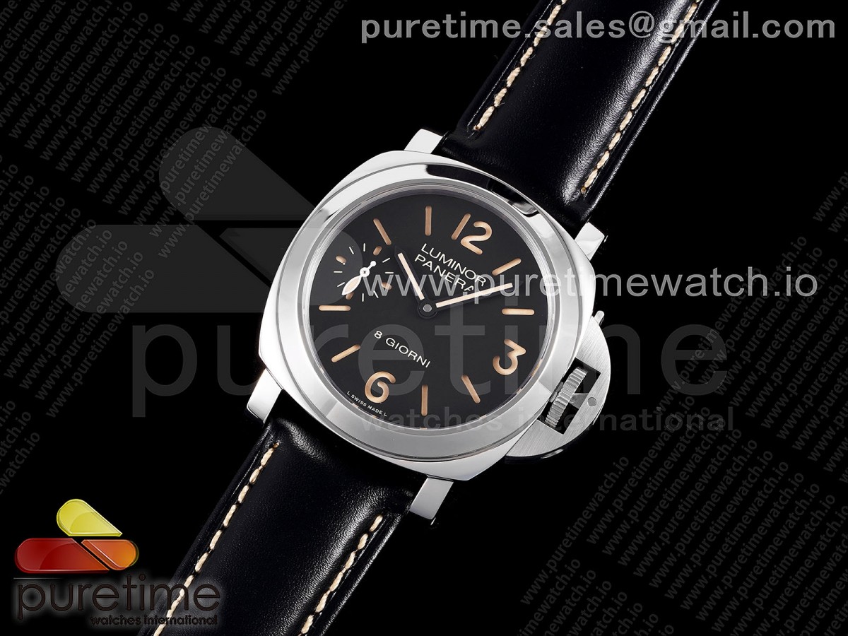 HW공장 파네라이 PAM915 루미노르 파네라이 블랙가죽스트랩 PAM915 SS HWF 1:1 Best Edition on Black Leather Strap Strap A6497