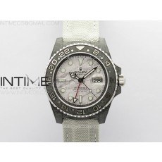 DIW공장 롤렉스 GMT마스터 운석다이얼 크림나일론스트랩 GMT Carbon DIWF Best Edition Meteorite Dial on Cream Nylon Strap SA3186 CHS