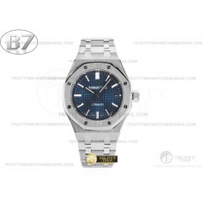 B7공장 오데마피게 로얄오크 15550 스틸 블루다이얼 브레이슬릿 Royal Oak 37mm 15550 SS/SS Blue B7F MY9015