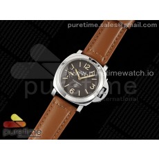 HW공장 파네라이 루미노르 PAM632 브라운다이얼 가죽스트랩 PAM632 N HWF 1:1 Best Edition Brown Dial on Brown Leather Strap A6497