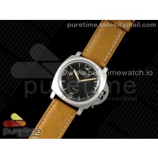 HW공장 파네라이 루미노르 PAM127 1950에디션 블랙다이얼 가죽스트랩 PAM127 E HWF 1:1 Best Edition Black Dial on Brown Leather Strap A6497