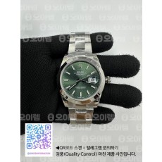 VS공장 롤렉스 데이저스트 41 스틸 그린다이얼 돔베젤 오이스터브레이슬릿 DateJust 41 126330 904L SS VSF 1:1 Best Edition green Dial on Oyster Bracelet VS3235