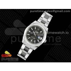 C+공장 롤렉스 데이저스트 41 스틸 블랙다이얼 돔베젤 오이스터브레이슬릿 DateJust 41 126330 C+F 1:1 Best Edition 904L Steel Black Dial on SS Oyster Bracelet VR3235 씨플러스