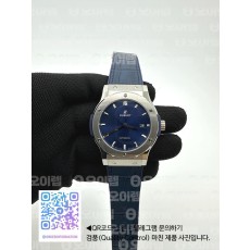 APS공장 위블로 클래식퓨전 42mm 블루다이얼 거미스트랩 Classic Fusion 42mm SS APSF 1:1 Best Edition Blue Dial On Gummy Strap A2892