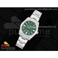 AP공장 롤렉스 오이스터퍼페츄얼 41 그린다이얼 브레이슬릿 Oyster Perpetual 124300 41mm APF 1:1 Best Edition 904L Steel Green Dial VR3230