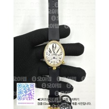 국내배송!! ZF공장 브레게 네이플 옐로우골드금통 다이아몬드베젤 자개다이얼 직물스트랩 (고유번호 znyg5)