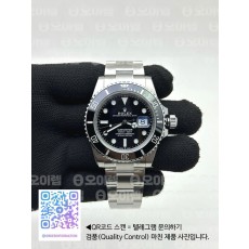 국내배송!! VS공장 롤렉스 서브마리너 41 신형 블랙데이트 브레이슬릿 (고유번호 0s92)